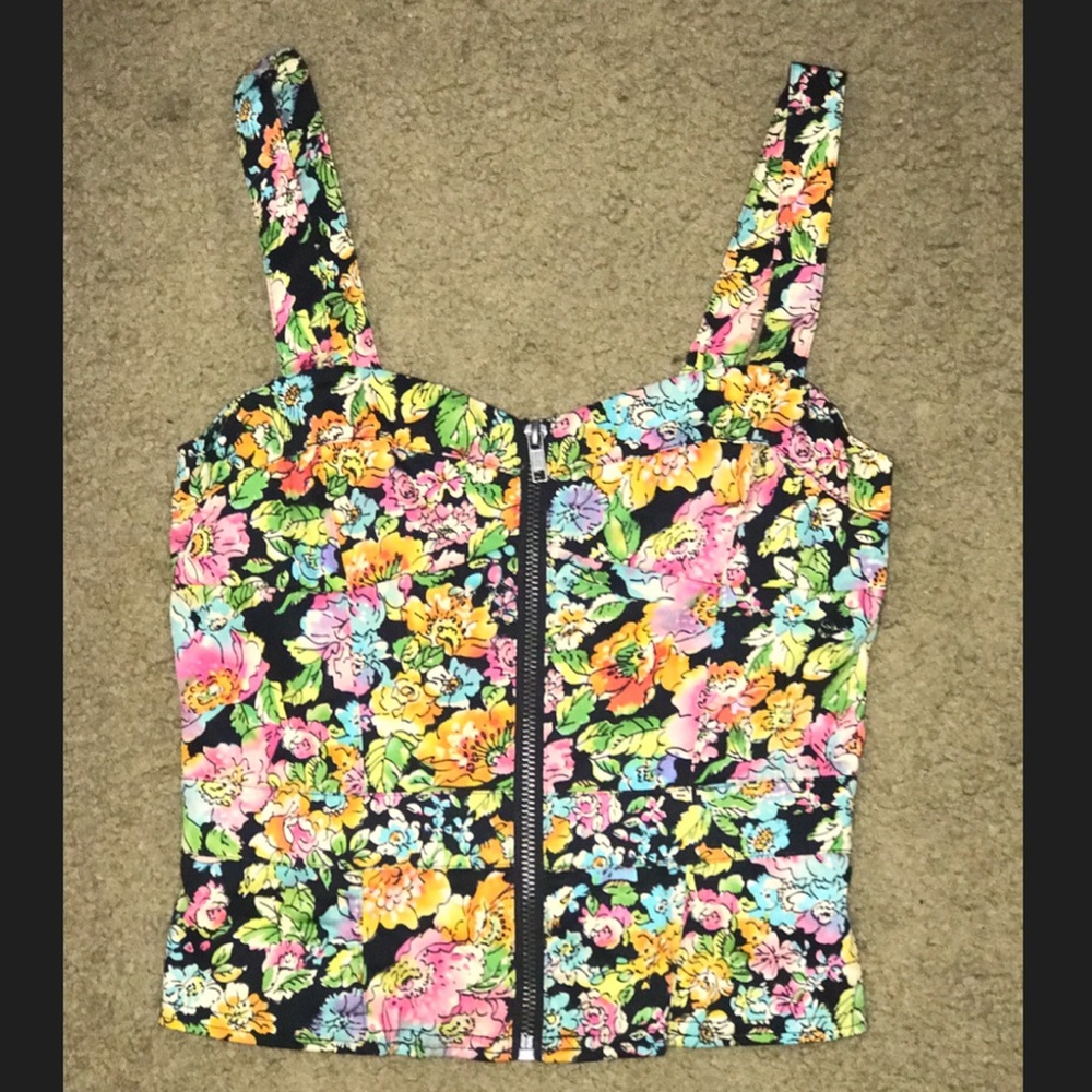 Cropped tank top